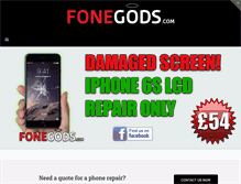 Tablet Screenshot of fonegods.com